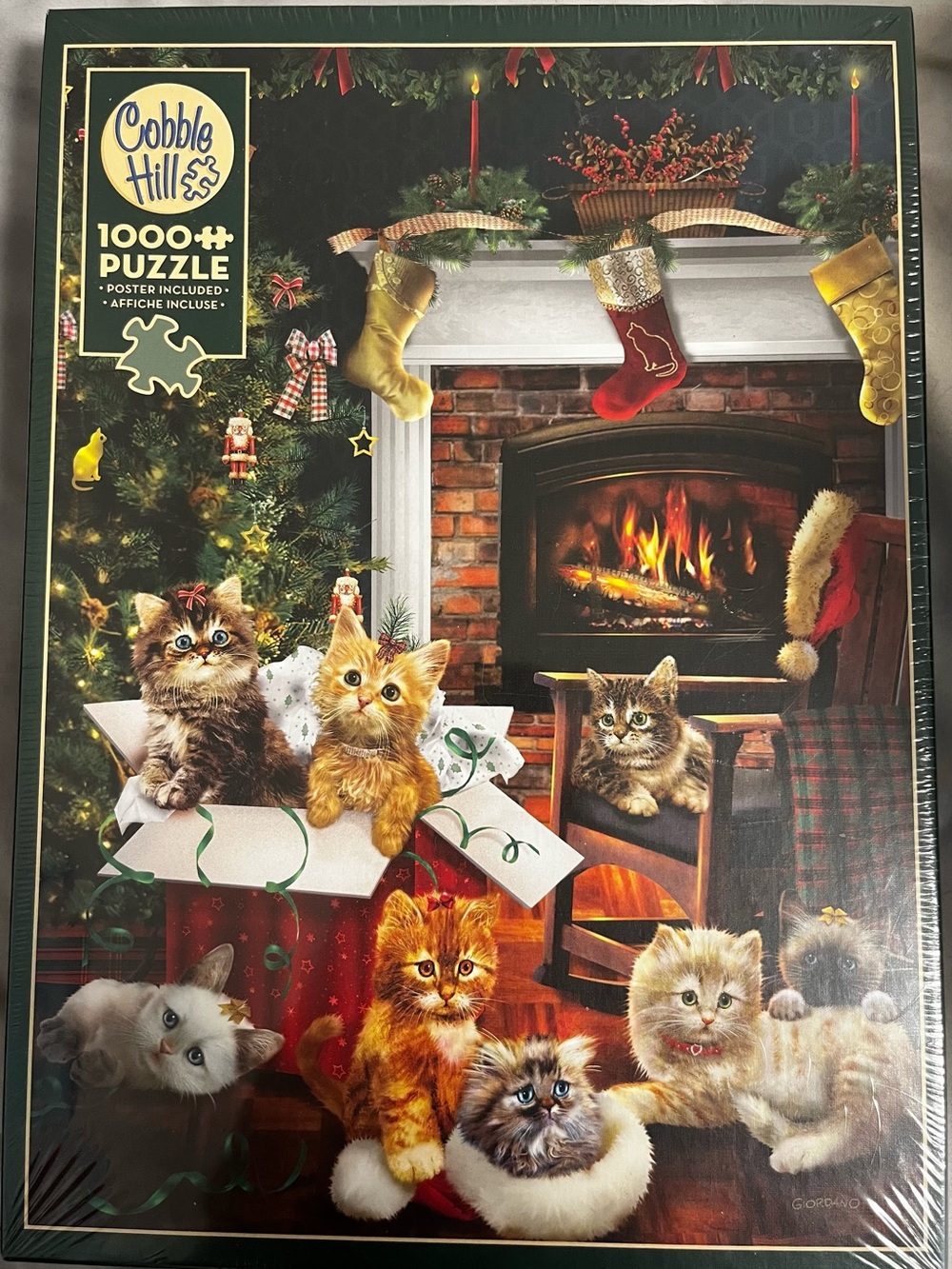 Cobb Hill by New Balance Holiday Kittens 1000-Piece Puzzle - Multi-Color